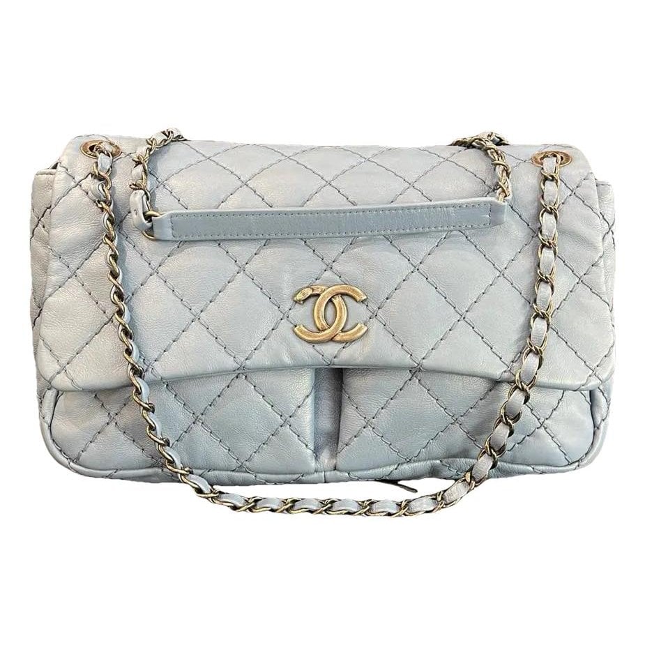 Wallet On Chain Timeless/Classique leather crossbody bag