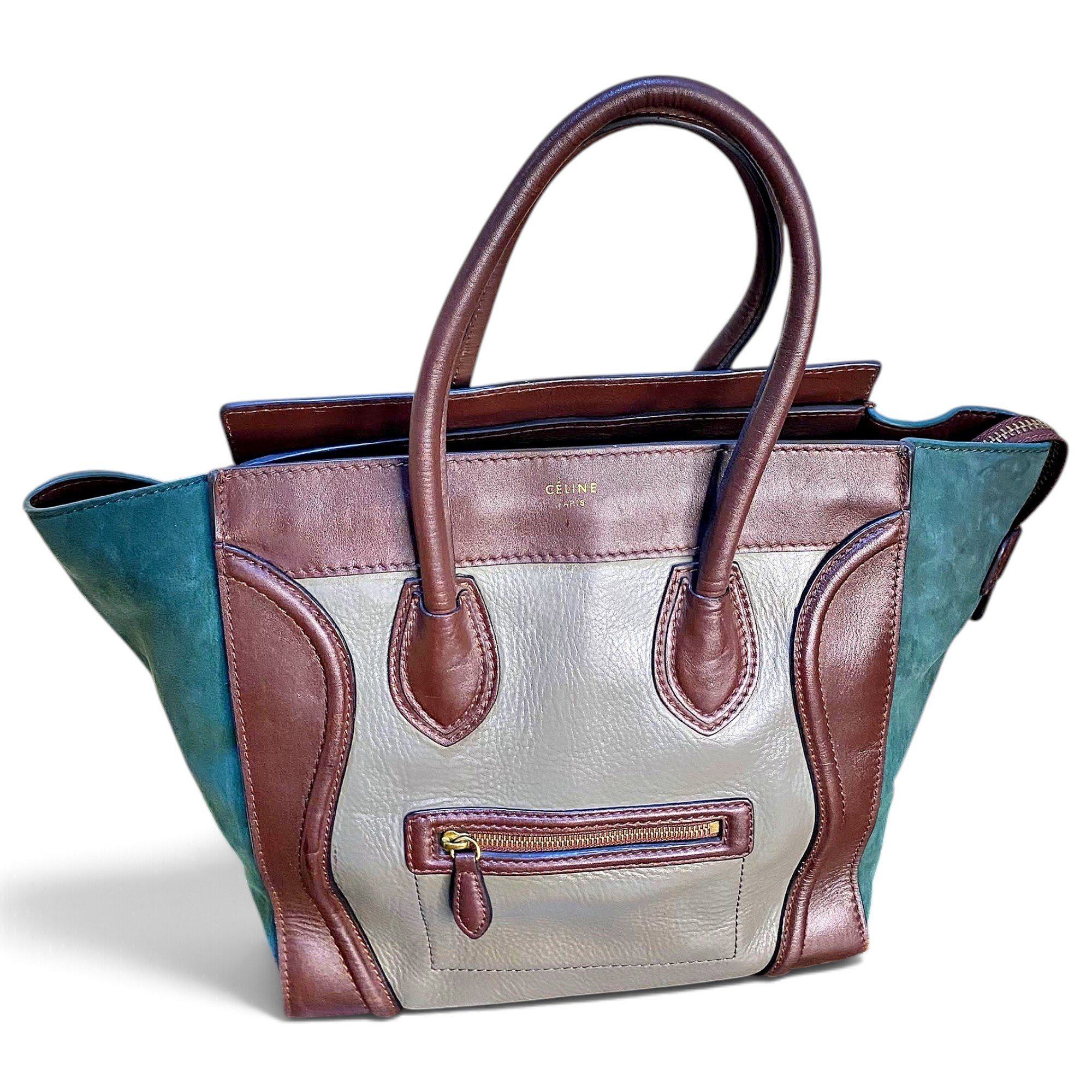 Celine Luggage leather handbag