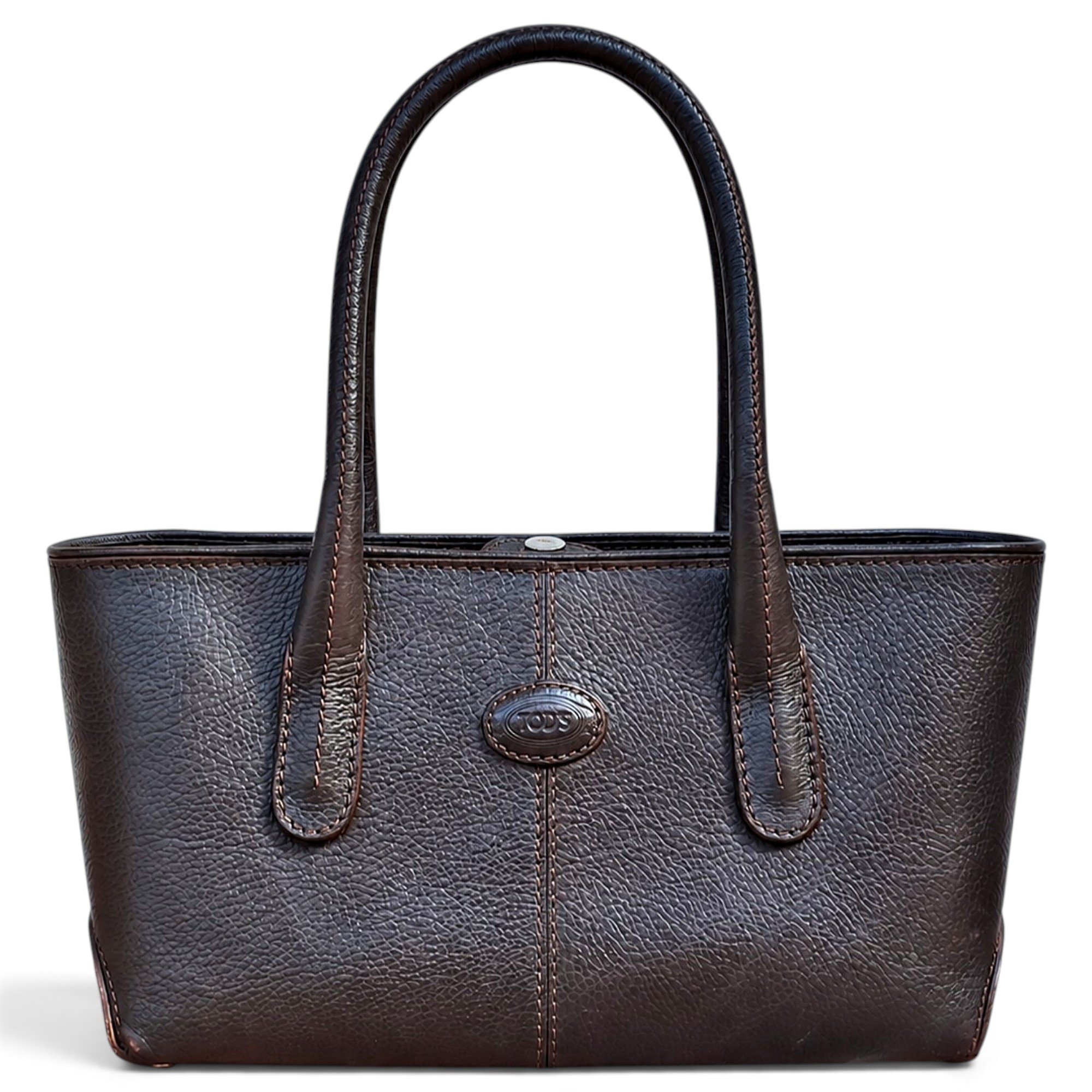 D Bag leather handbag
