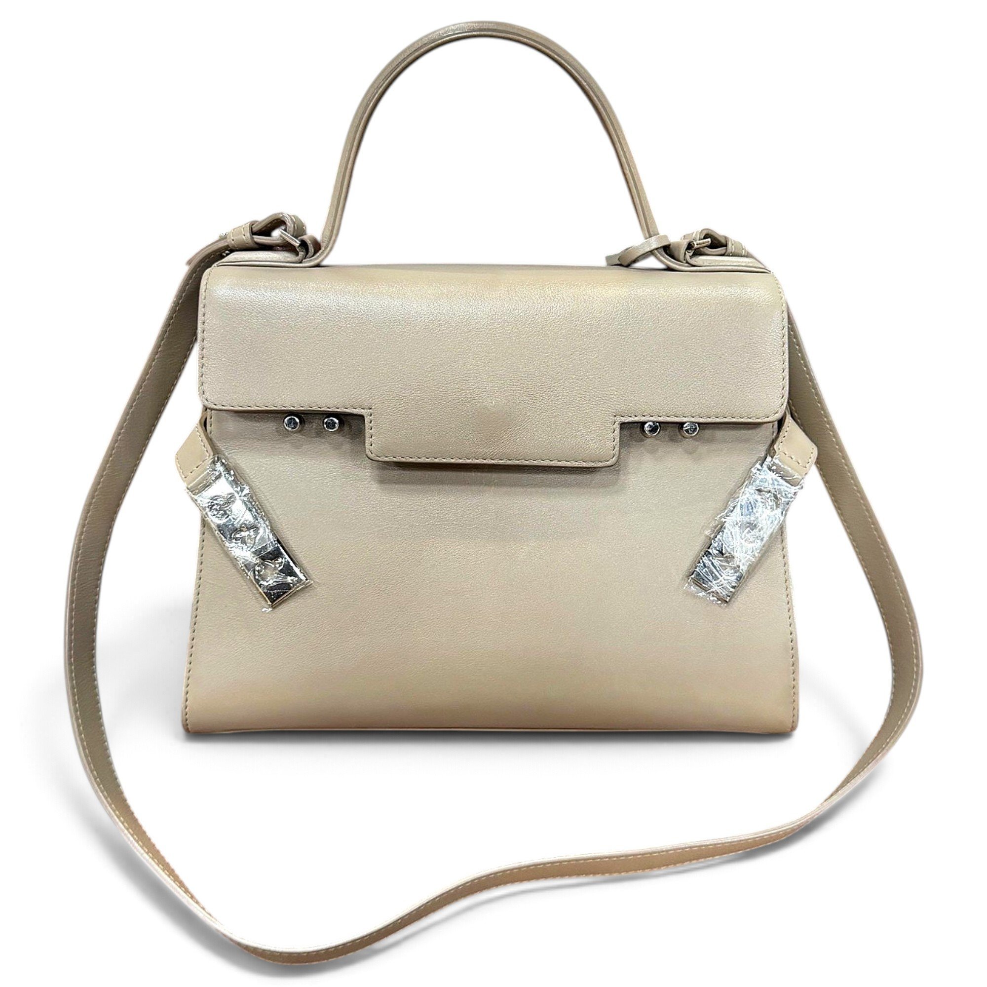 Tempête leather handbag