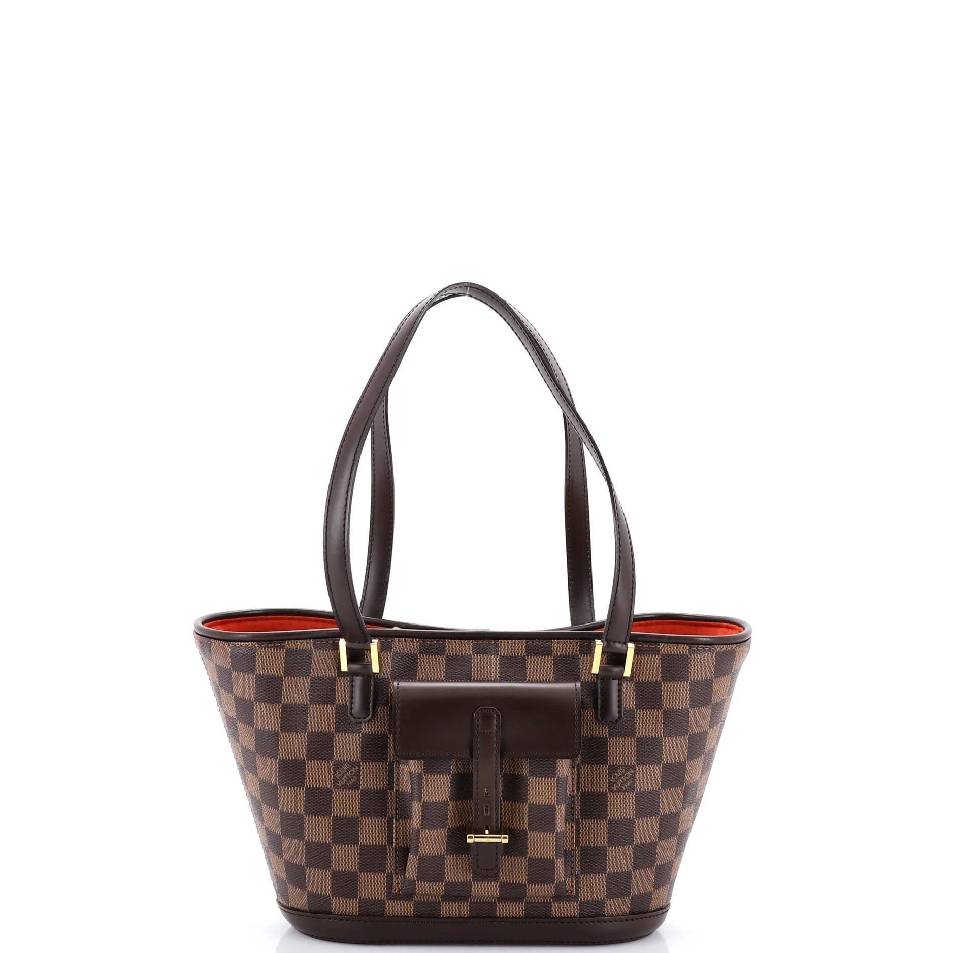 Leather tote