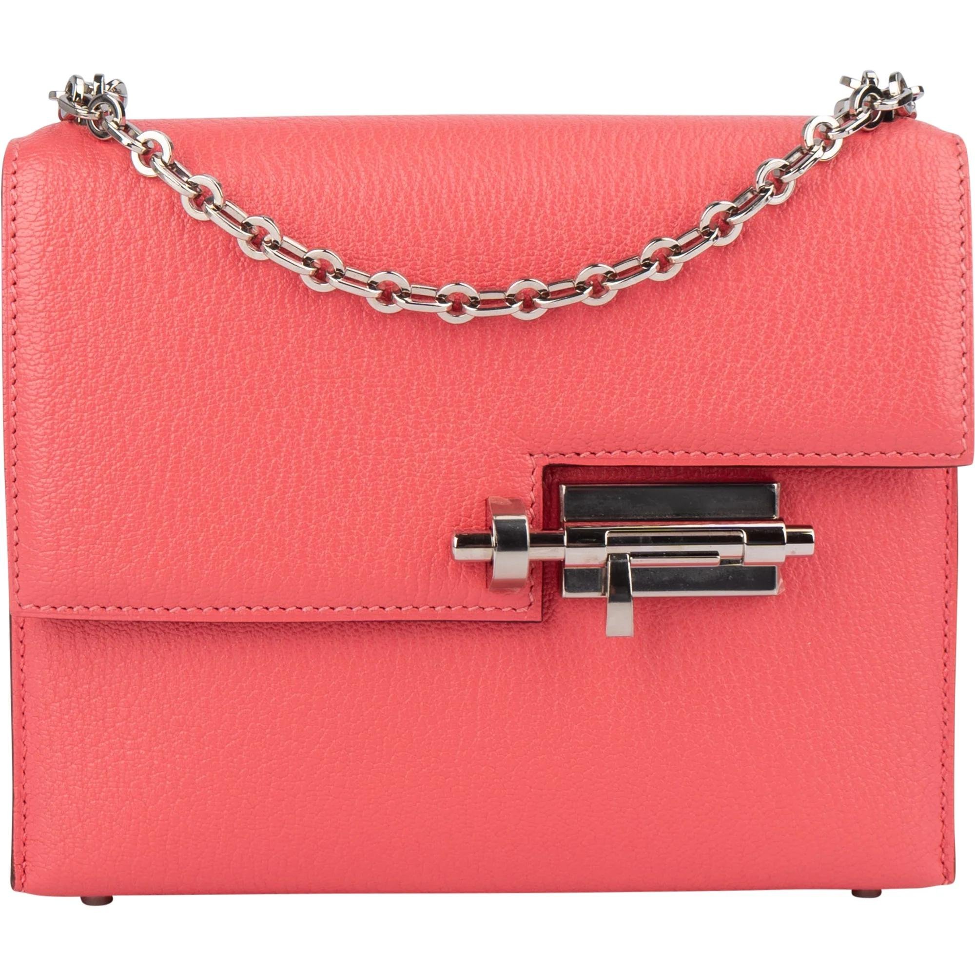 Verrou leather crossbody bag
