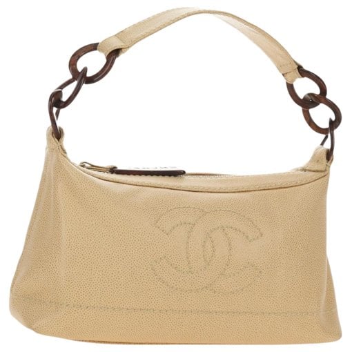 Deauville Chain leather handbag