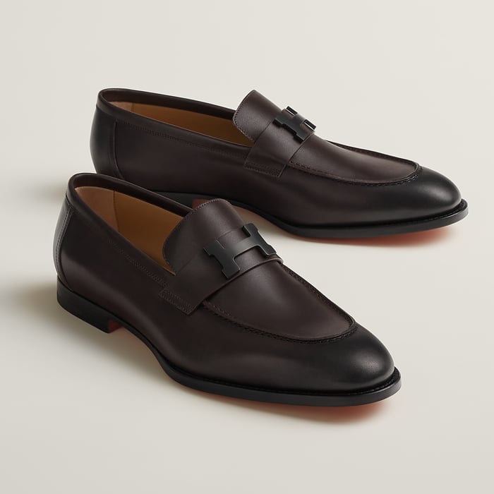 Marron Ébène Mocassim Honoré