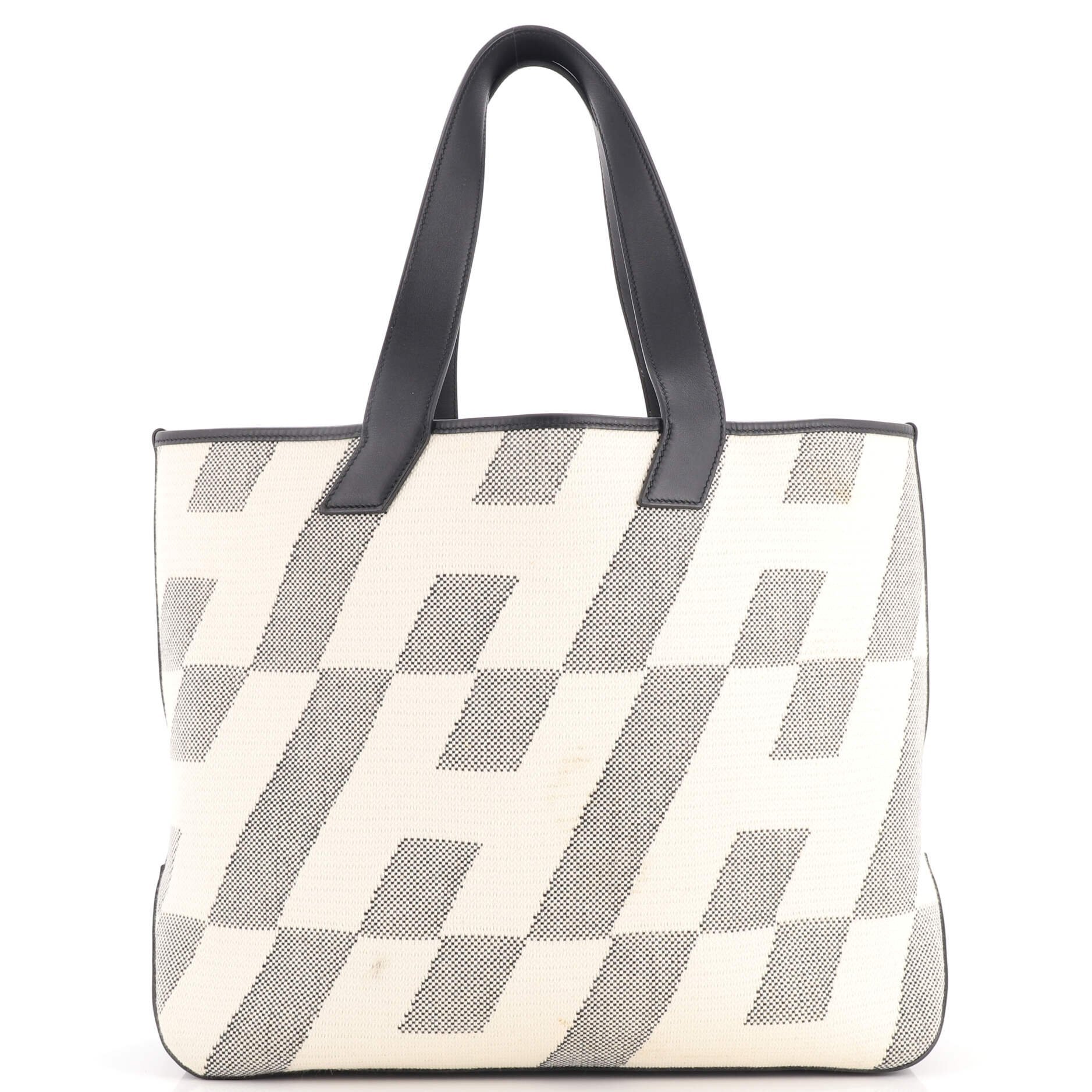 Leather tote