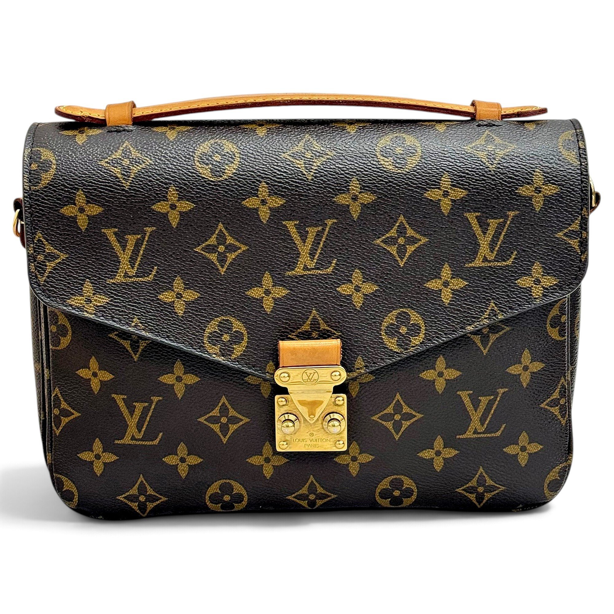 Metis leather handbag