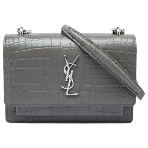 Sunset leather crossbody bag