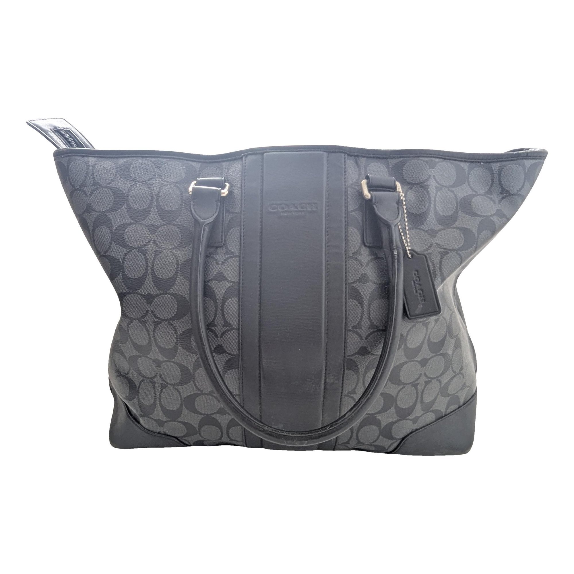 Leather tote