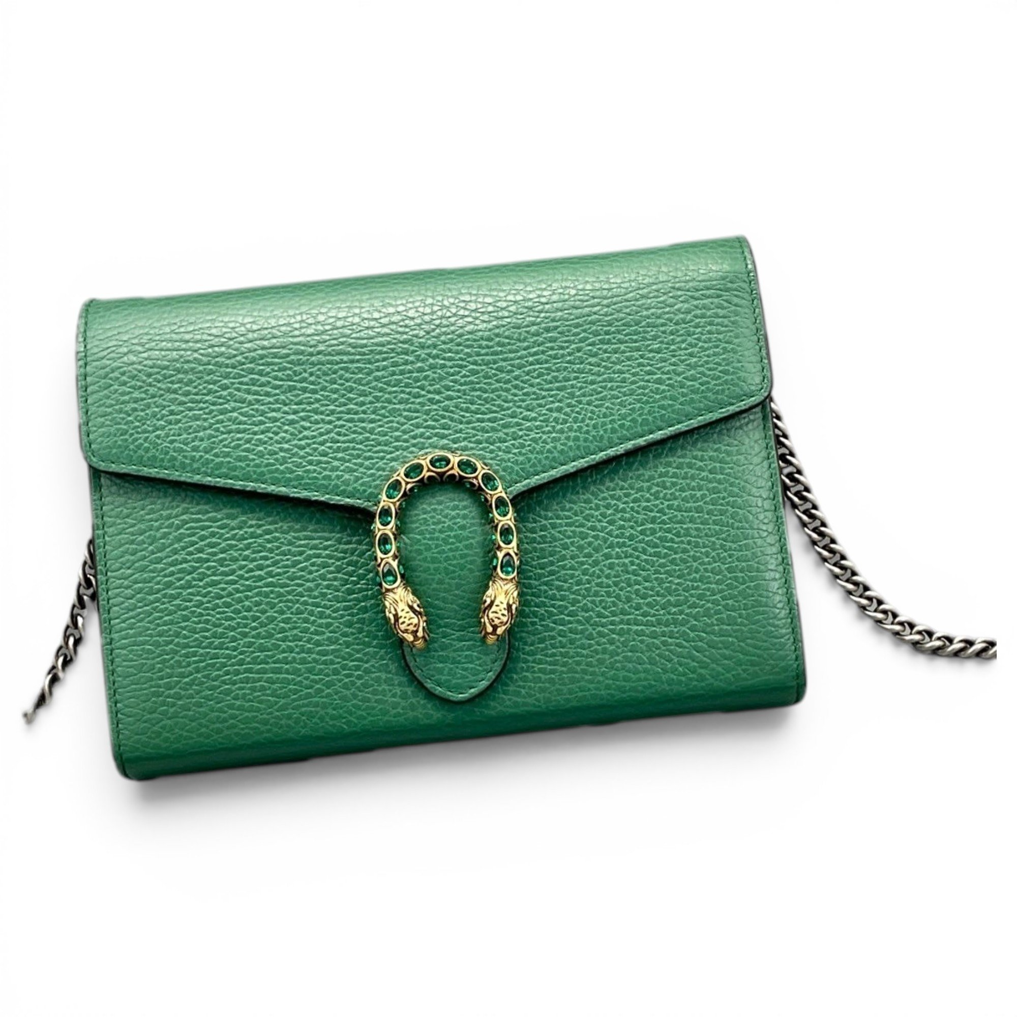 Dionysus Chain Wallet leather handbag
