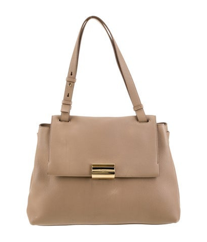 Salvatore Ferragamo Ferragamo Leather Top Handle Bag