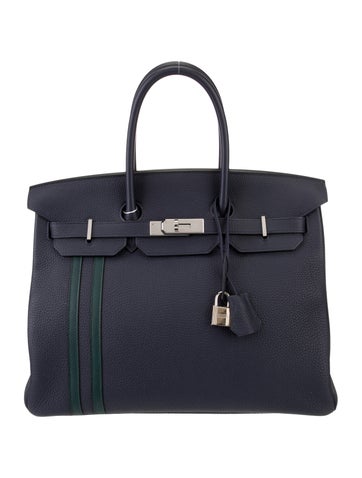 Hermes Togo Verso Officier Birkin 35