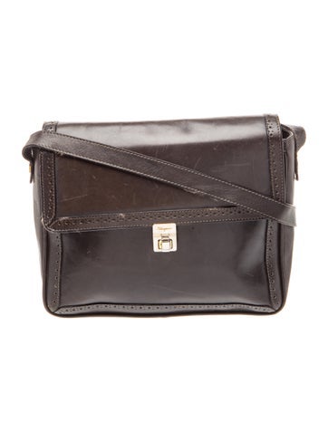Leather Messenger Bag Vintage
