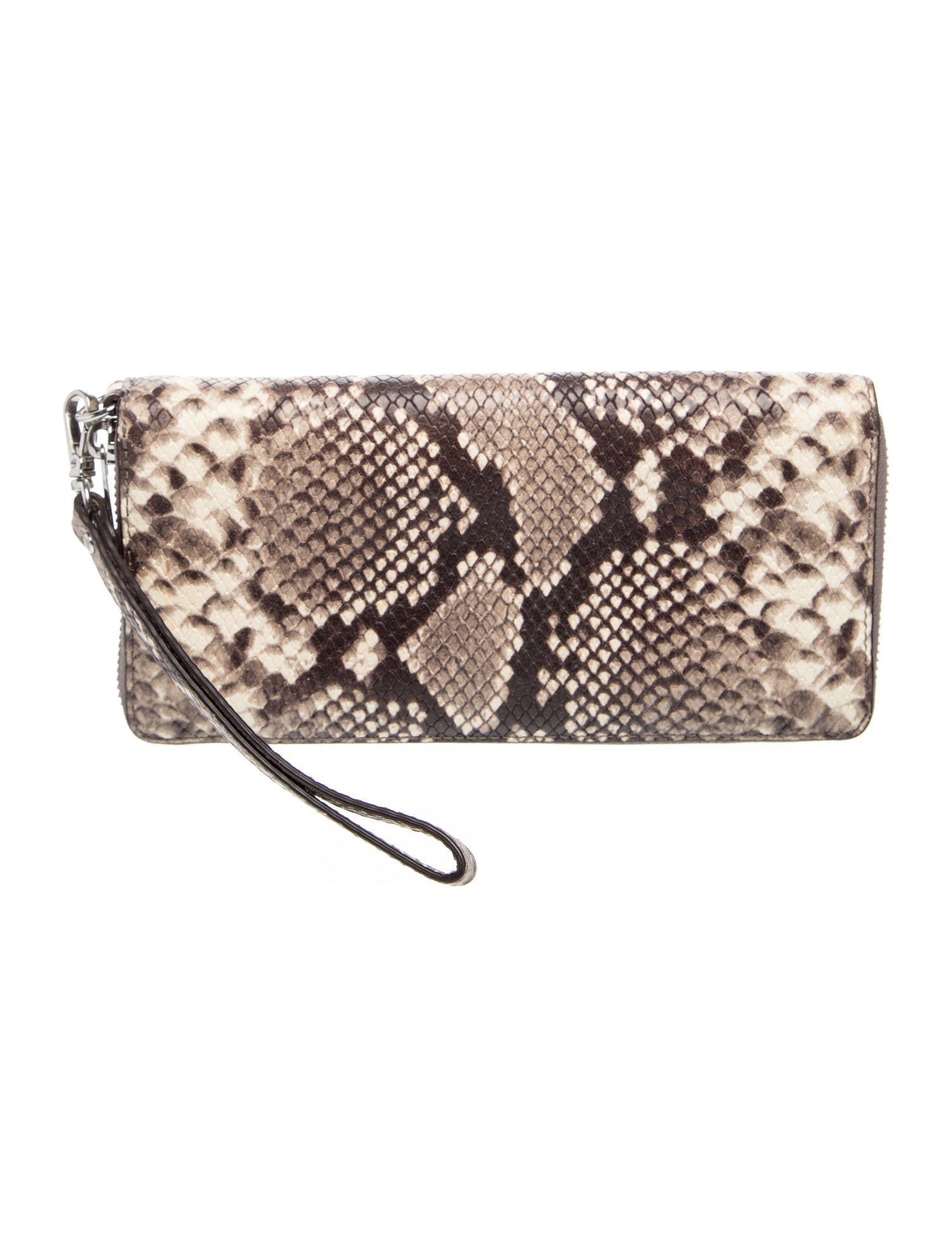 Snakeskin Clutch
