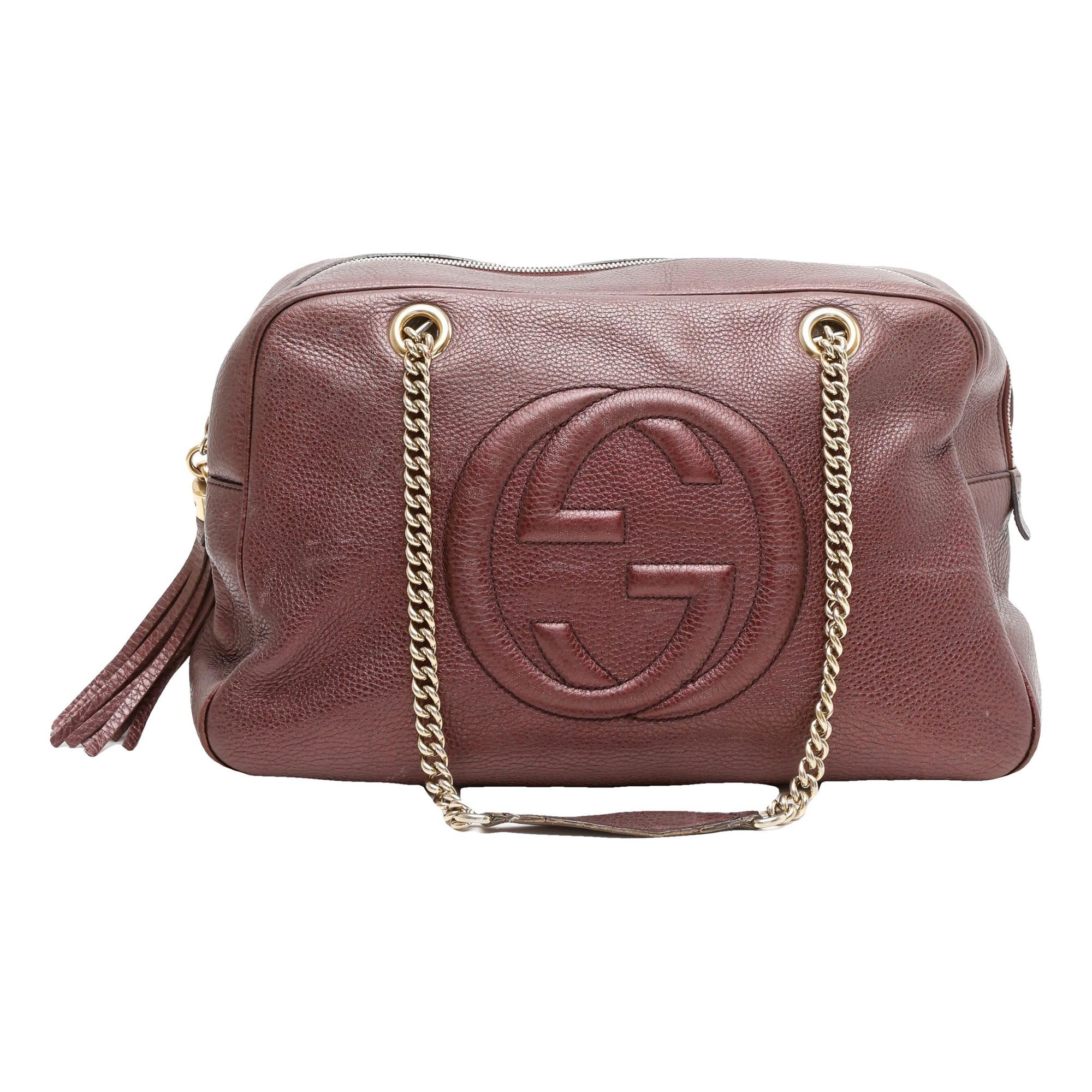 Soho Chain leather tote