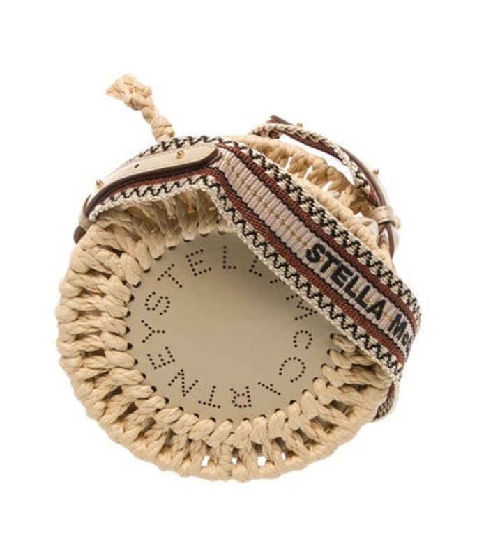 Stella McCartney Mccartney Raffia Crossbody Bag