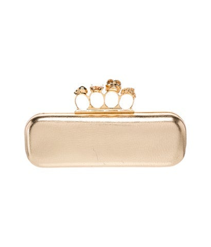 Alexander McQueen Mcqueen Leather Clutch