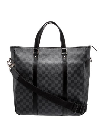 Damier Graphite Keepall Bandouliere Large