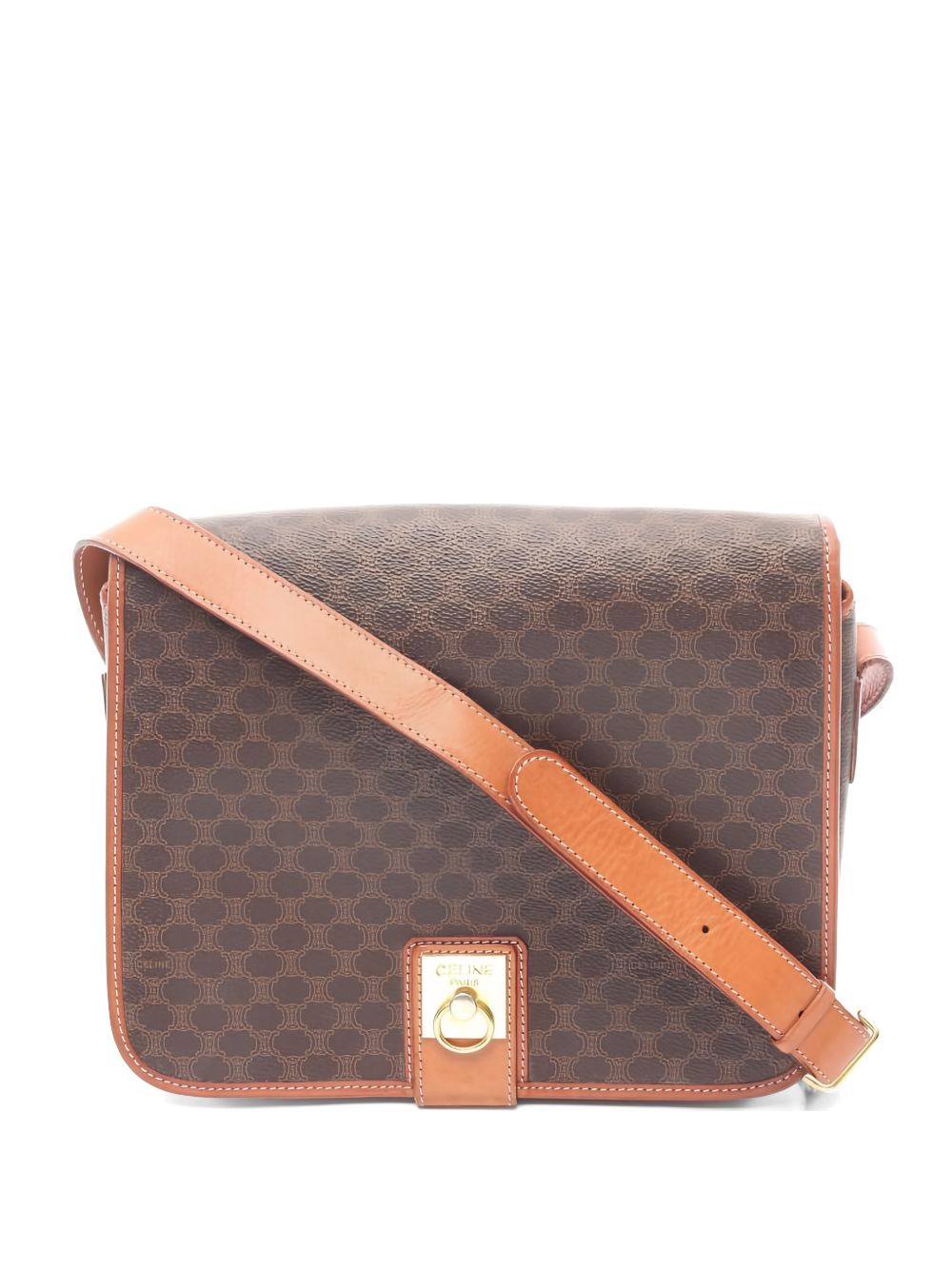 2000s Macadam patterned shoulder bag