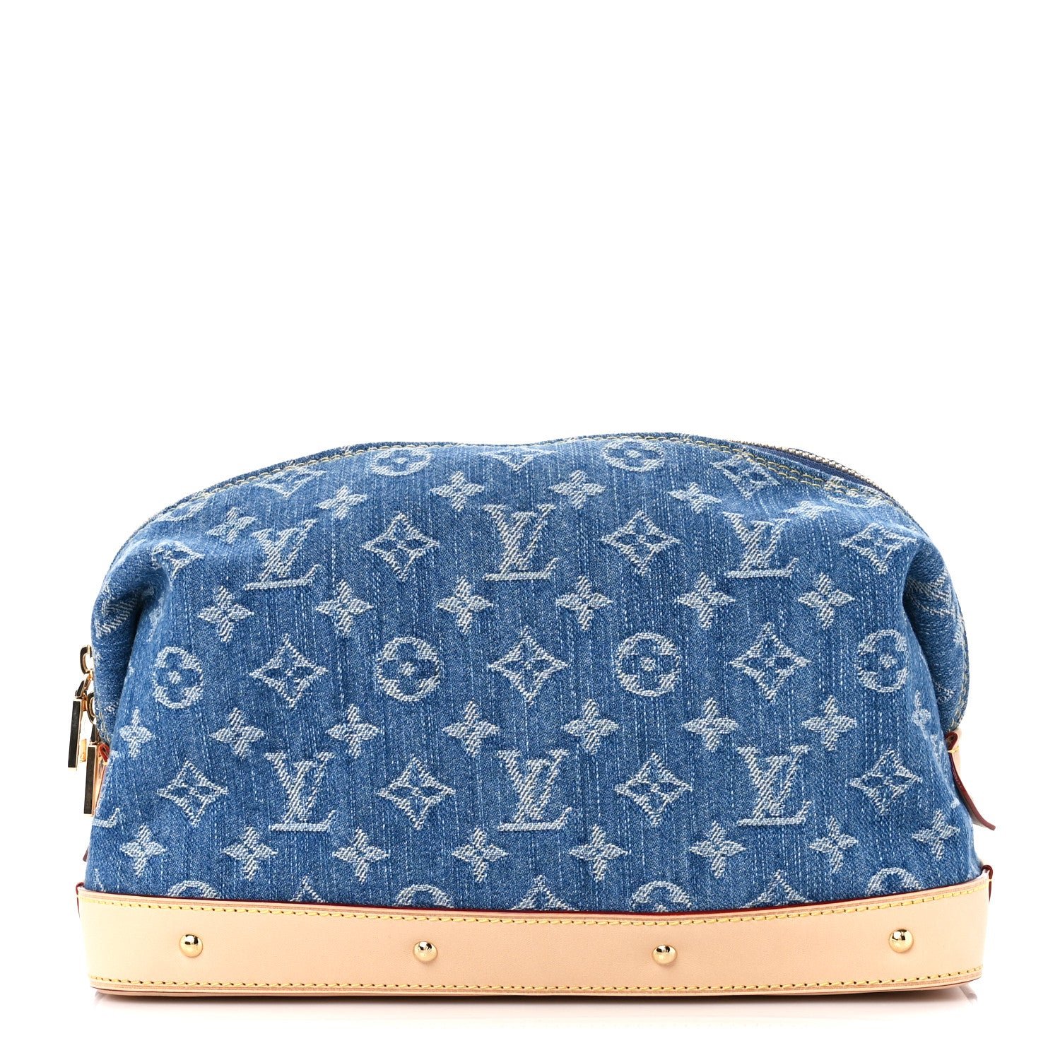 Louis Vuitton Monogram Denim Pochette Cosmetique GM Denim Blue