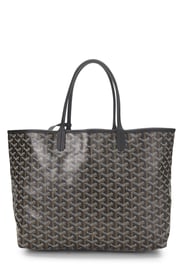 Goyard Black Goyardine Canvas Saint-Louis PM