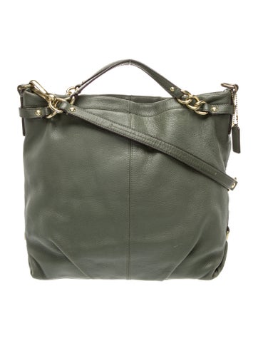 Coach Leather Messenger Bag
