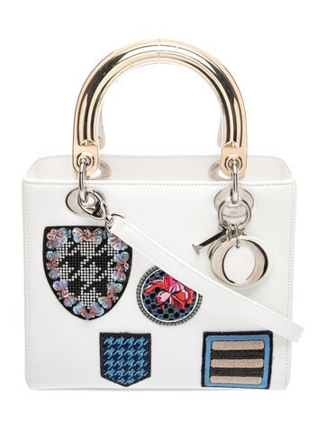 Leather Lady Dior Medium