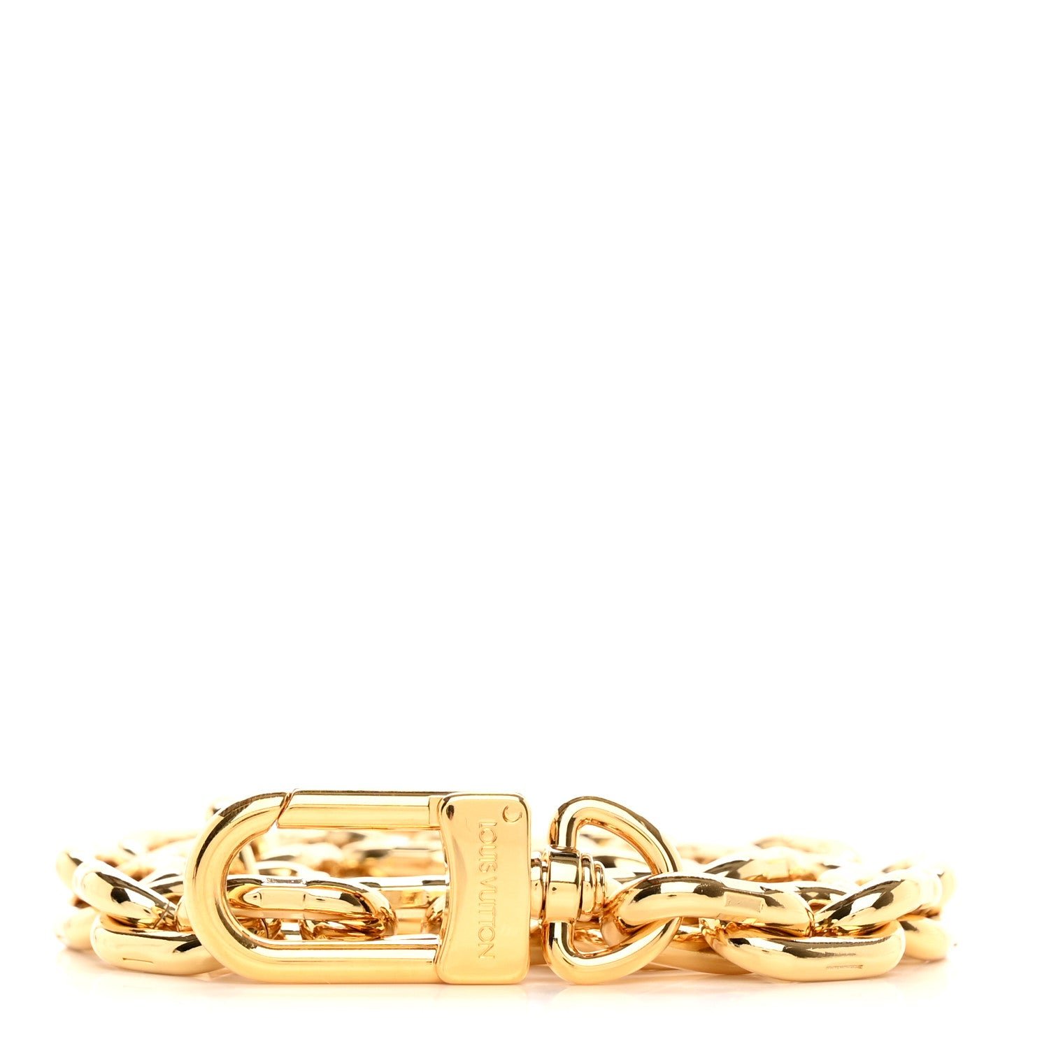 Louis Vuitton Pochette Metis East West Chain Strap Gold