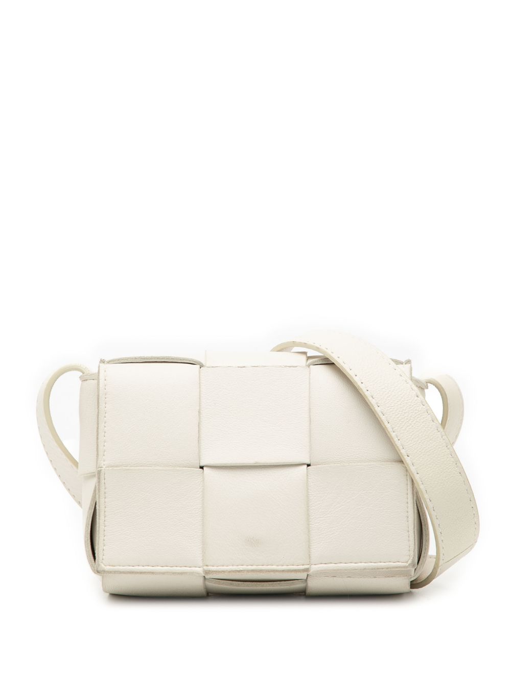 Bottega Veneta 2012-2025 Extra Mini Nappa Maxi Intrecciato Cassette crossbody bag