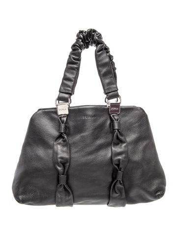 Furla Leather Top Handle Bag