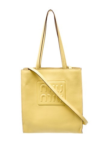 Miu Miu Leather Shoulder Bag