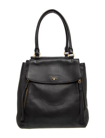 Leather Top Handle Bag