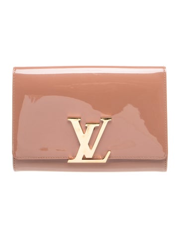 Vernis Patent Leather Louise Clutch