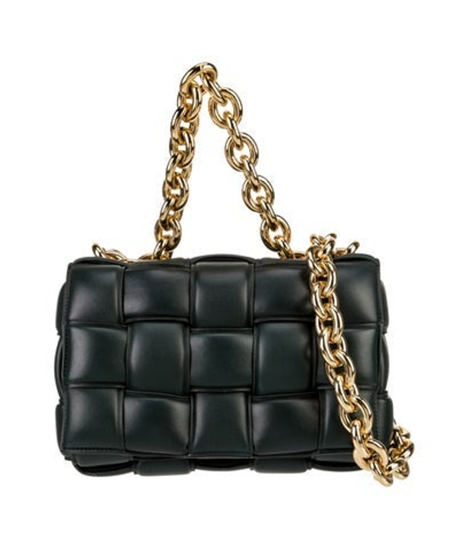 Bottega Veneta Veneta Intrecciato Chain Padded Cassette