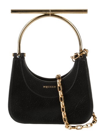 Alexander McQueen Leather Top Handle Bag