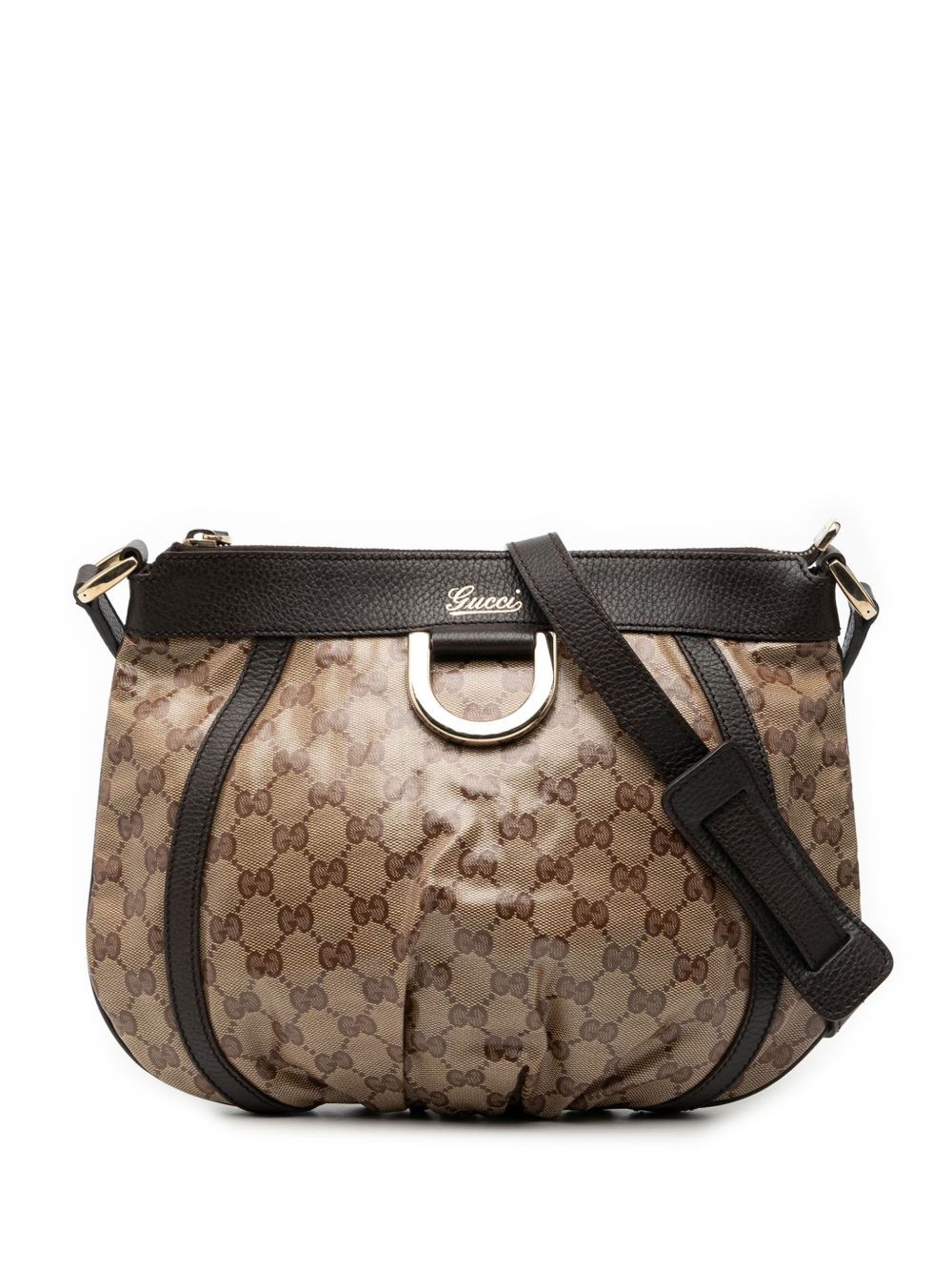 2000-2015 GG Crystal Abbey D Ring crossbody bag