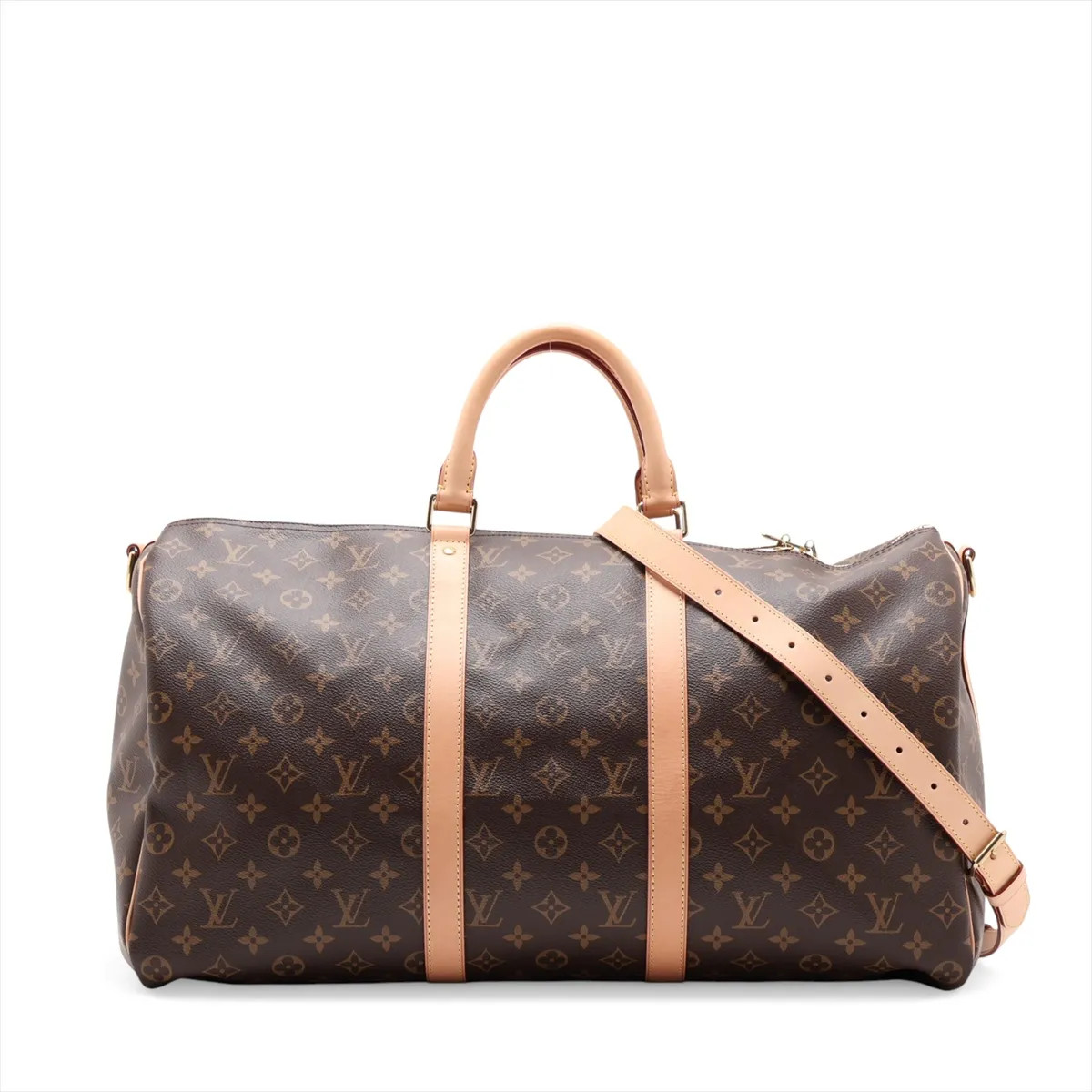 Louis Vuitton Monogram Keepolbandrière 50 M41416 Brown There was an RFID respons