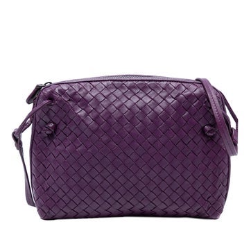 Leather Nappa Intrecciato Nodini Crossbody