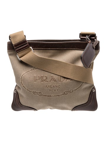 Canvas Crossbody Bag Vintage