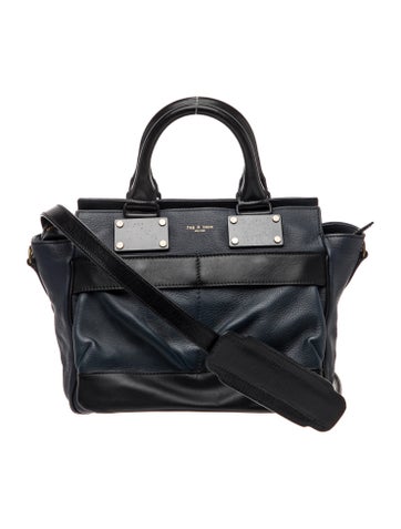 Leather Top Handle Bag