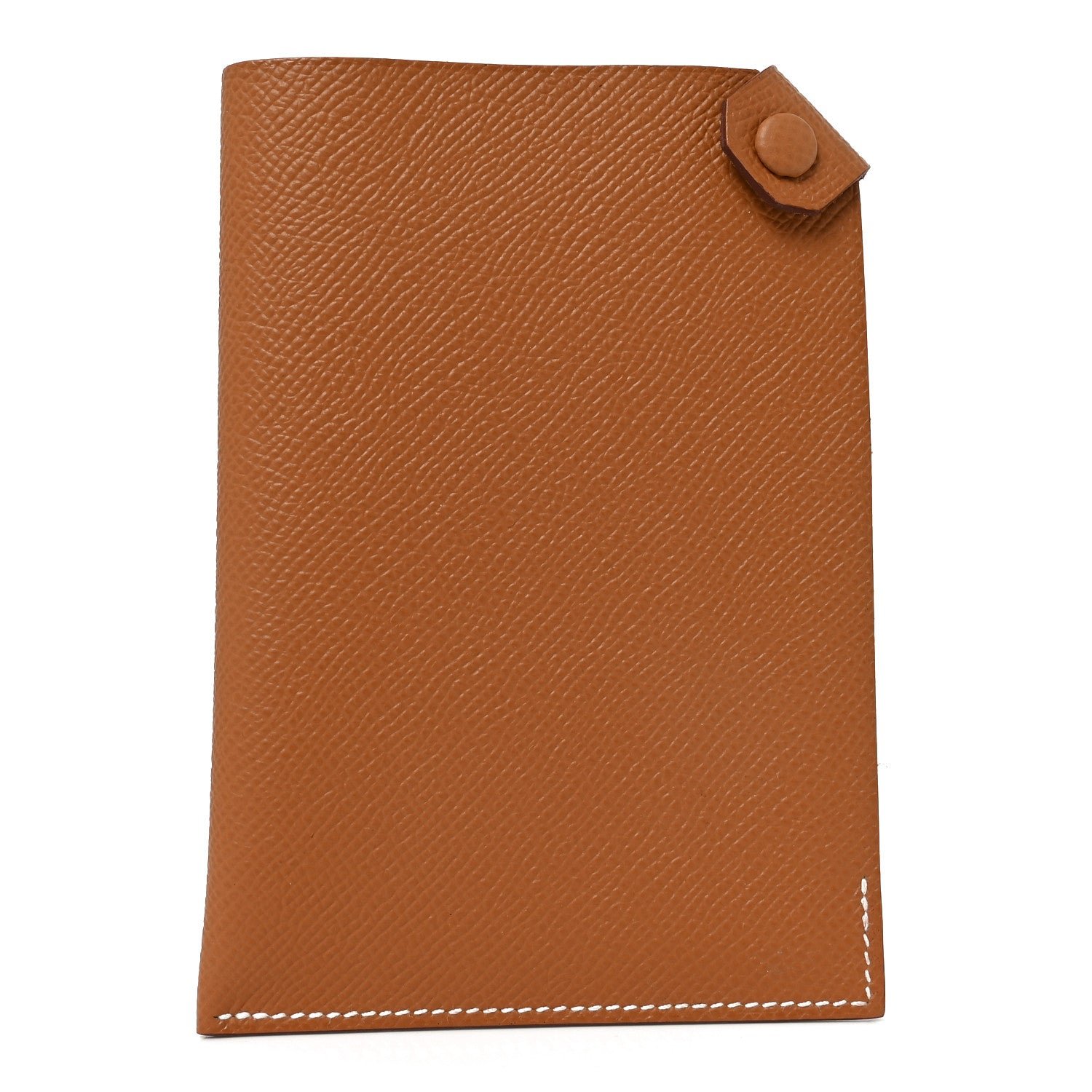 Hermes Epsom Tarmac PM Passport Holder Gold