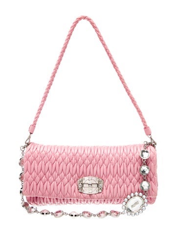 Miu Miu Leather Shoulder Bag