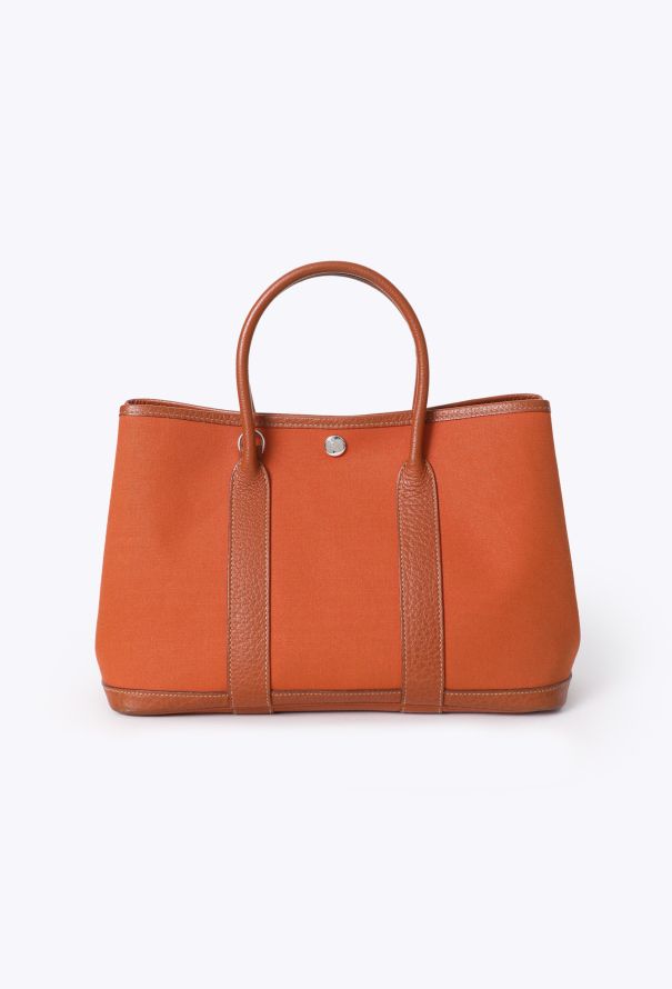 Hermes Potiron Toile & Négonda Garden Party 30