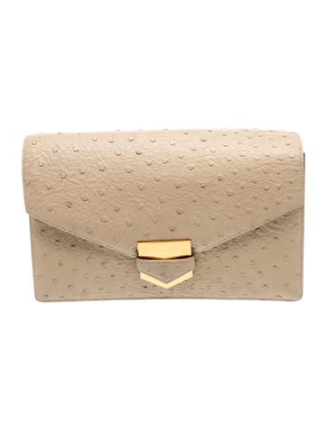 Ostrich Pan Clutch