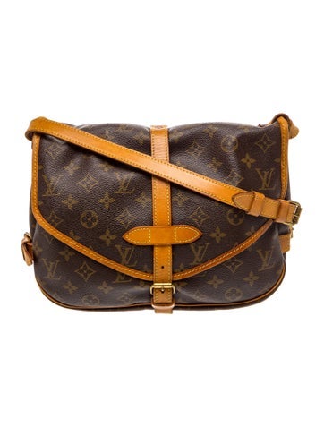 Louis Vuitton LV Monogram Saumur 30 Vintage