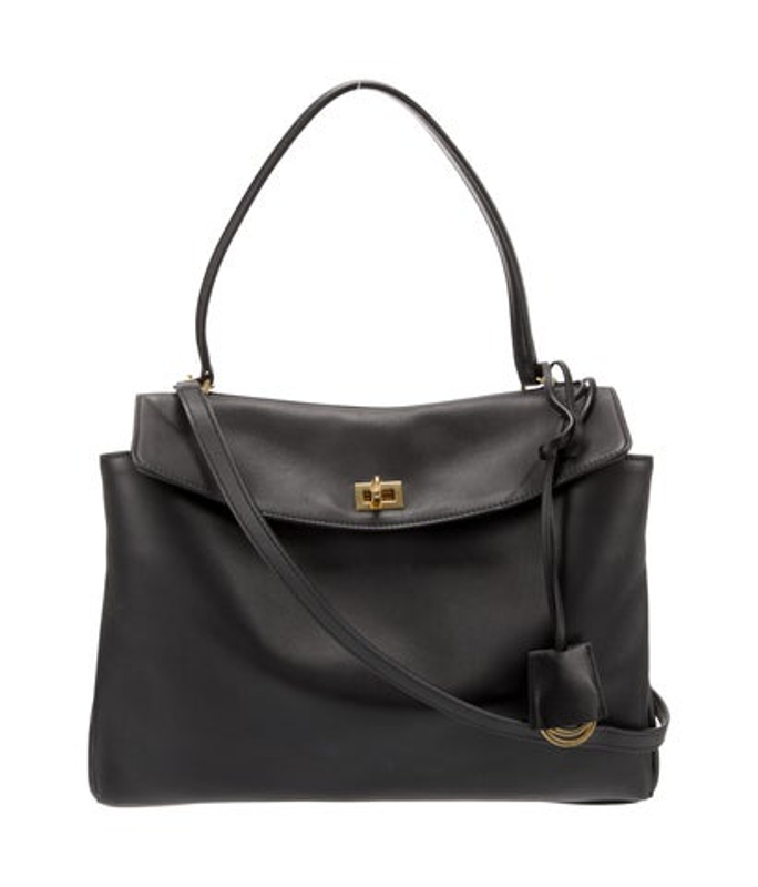 Balenciaga Leather Shoulder Bag Medium 2024