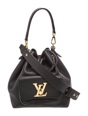 Louis Vuitton Signature Lockme Bucket Bag