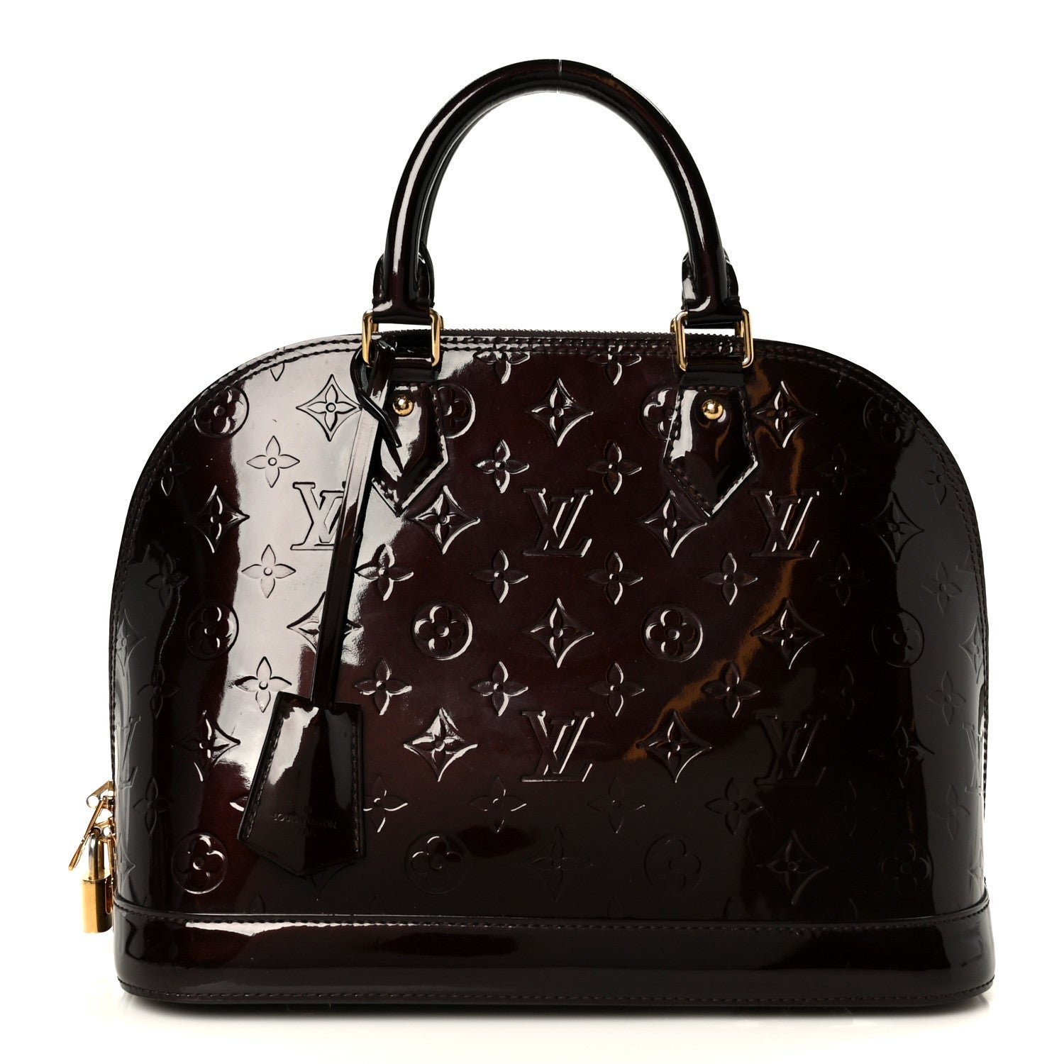Louis Vuitton Vernis Alma PM Amarante