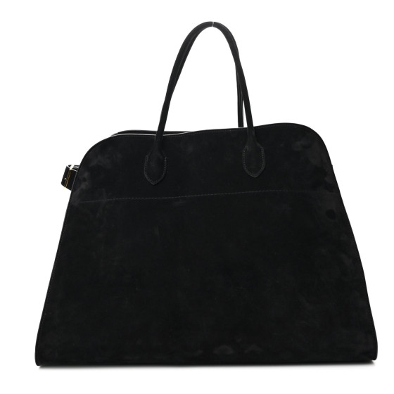 The Row Suede Soft Margaux 17 Black