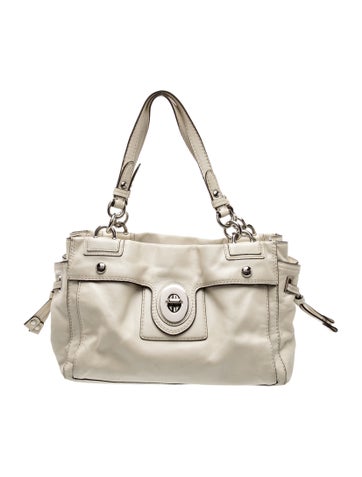 Leather Top Handle Bag