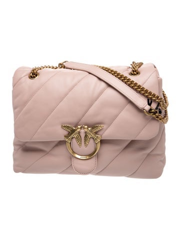 Pinko Leather Shoulder Bag